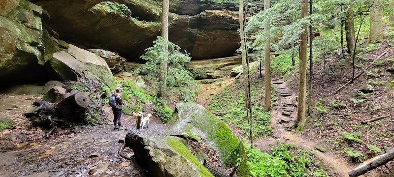 Cantwell Cliffs Parking Area, Hocking Hills