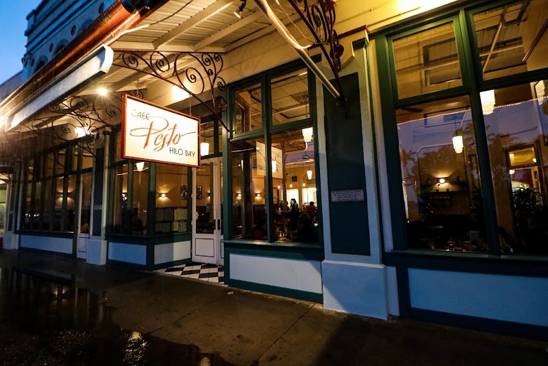 Cafe Pesto Hilo Bay, Big Island Hawaii