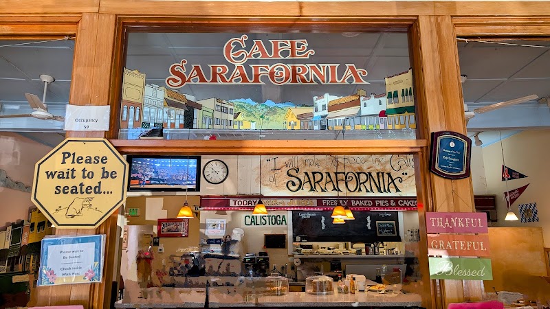 Café Sarafornia, Calistoga
