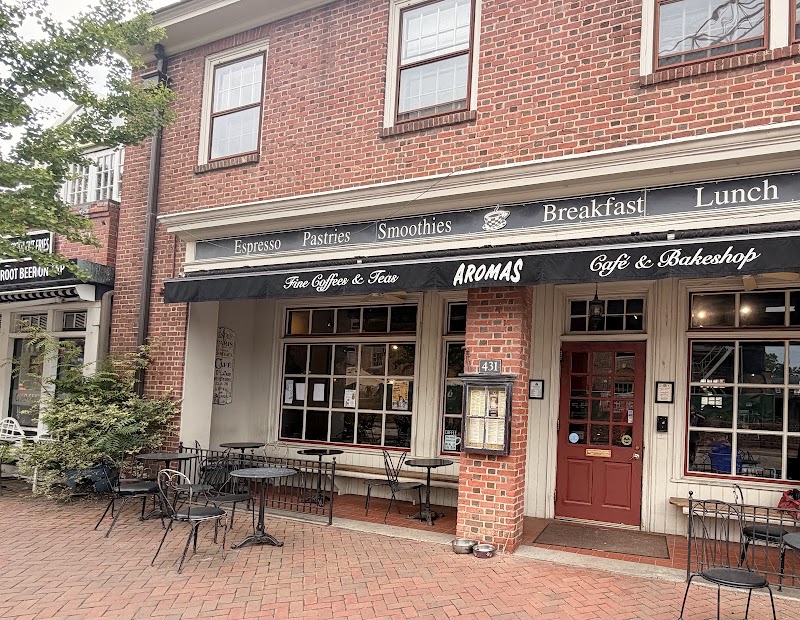 Aromas Coffeehouse Bakery & Cafe, Williamsburg, VA