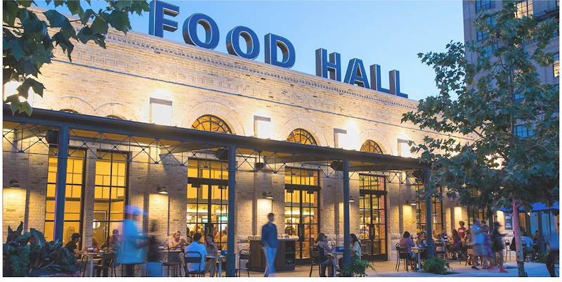 Food Hall At Bottling, San Antonio